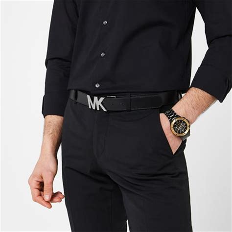 mens michael kors belt sears|Michael Kors belt make small.